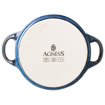 ГОРШОЧЕК ДЛЯ ЗАПЕКАНИЯ REACTIVE BLUE 18,5*14,5*6,5/10СМ 600 МЛ