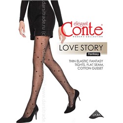 Колготки женские Fantasy Love Story 20 Conte Дроп