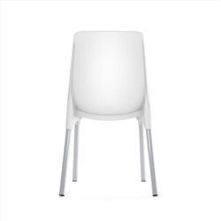 Стул SHT-ST75/S424
                        белый / хром лак
