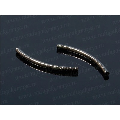 Разделитель-трубочка,цв.черный никель, 3*40мм