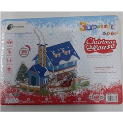 3D Пазл Новогодний