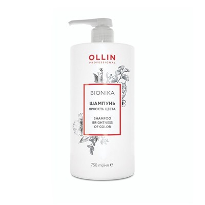 Шампунь для окрашенных волос Bionika, Ollin, 750 мл