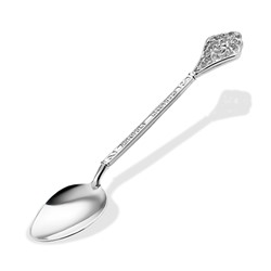 Ложка из серебра литье