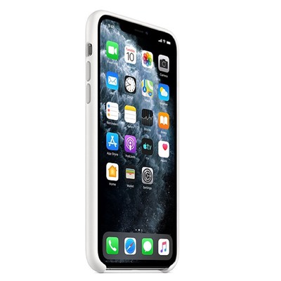 Силиконовый чехол для iPhone 11 Pro Max белый