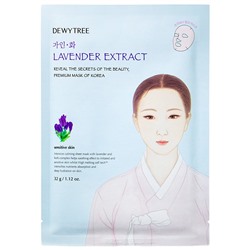 Dewytree Lavender Extract Maske Masken, 32 g