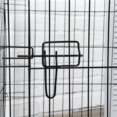 Клетка для собак 51 х 35 х 41 см, голубая