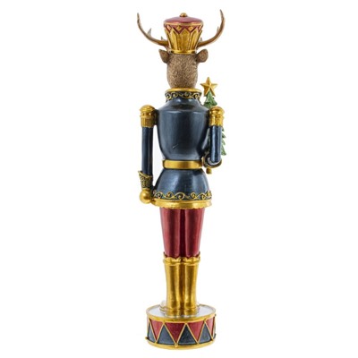 GAEM Фигурка декоративная "Солдатик-олень", L11 W9 H41 см