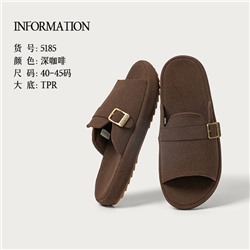 Polyurethane matte slippers, summer non-slip footwear indoor platform