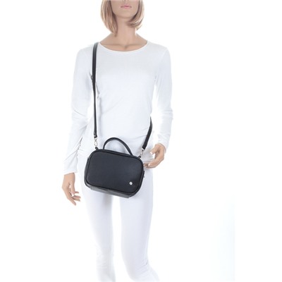 Женская сумка экокожа Richet 2696-08 черный microfiber