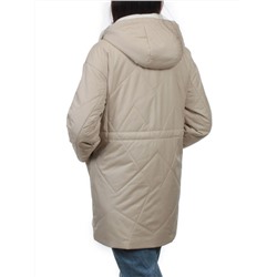 M24-096 BEIGE Куртка демисезонная женская (100 гр. холлофайбер)