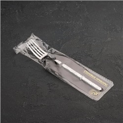 Вилка столовая Magistro «Олин», h=21 см, нержавеющая сталь, серебристая