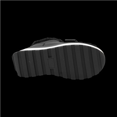 Ботинки на меху ZD8 черные