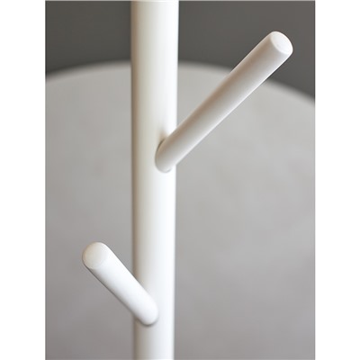 Вешалка напольная Forsty, 173 см, белая