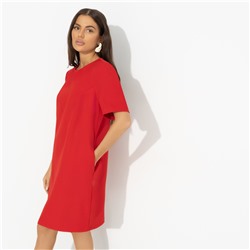 Платье с карманами, Виртуальные будни (red)