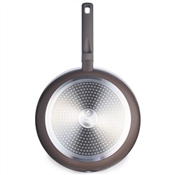 СКОВОРОДА С АНТИПРИГАРНЫМ ПОКРЫТИЕМ PFLUON MARBLE, 28*5,2 СМ