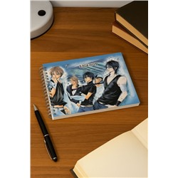 Блокнот на спирали "Аниме герои 4", 48л, mix (10х15 см)