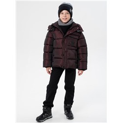 Комплект для мальчика: шапка, снуд