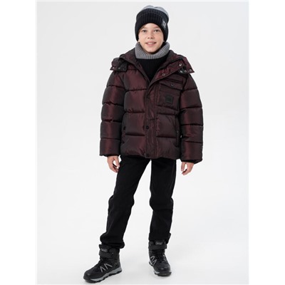 Комплект для мальчика: шапка, снуд