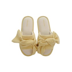 Тапочки «Велюр» желтые