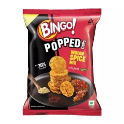 Чипсы со смесью индийских специй (25 г), Popped Chips Indian Spice Mix, произв. Bingo