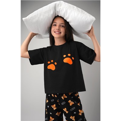 Хлопковая пижама для девочки Happyfox