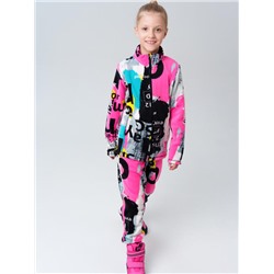 Комплект для девочки: куртка и брюки флисовые