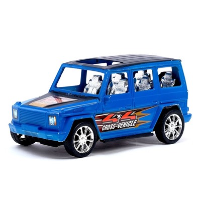Машина инерционная «Джип», 1:18, МИКС