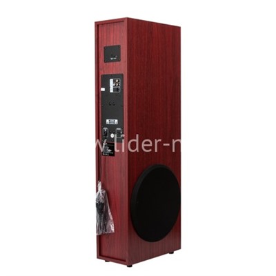 Колонка 10" (30-32 HOME SOUND) динамик 6шт/2х10"; 2х4"; 2х1.5" комплект 2 колонки ELTRONIC (красная)