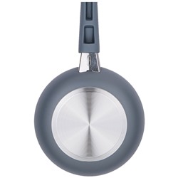 СКОВОРОДА ПОРЦ. AGNESS "BLACK MARBLE" С АНТ.МРАМ. ПОКР. 14*3 СМ БЕЗ УП.(КОР=24ШТ.)