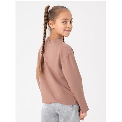 Лонгслив детский "Момент" кофе