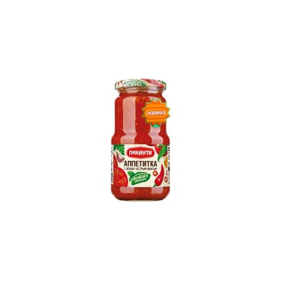 Аппетитка с нежно-острым вкусом Пиканта 360 г 1/6