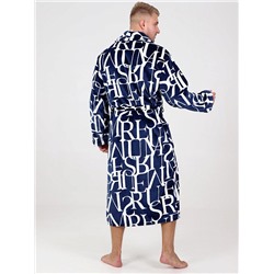 Халат Мистер буквы синий ИвК