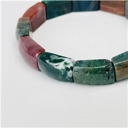 Радуга Самоцветов Браслет из Мохового агата