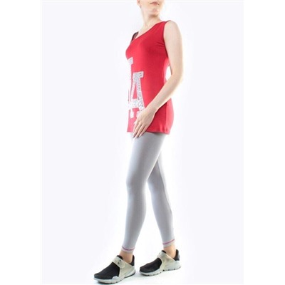 1211 RAD/GRAY Спортивный костюм для фитнеса женский (90% вискоза, 10% лайкра)
