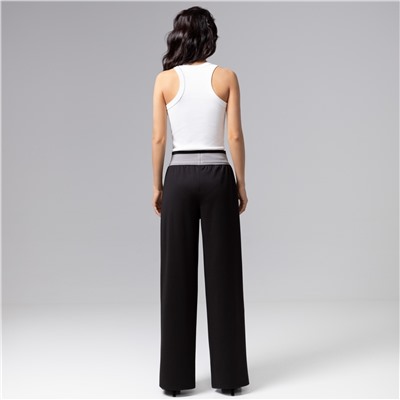 Брюки свободной посадки, Красота в движении (чёрные)