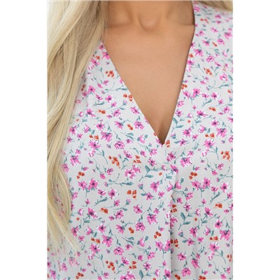 Блуза Пралине (серая) Б13842-6М