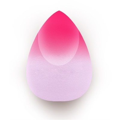 SOLOMEYA Спонж для макияжа Меняющий цвет PURPLE-PINK