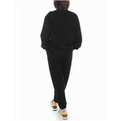 3404/3405 BLACK Костюм спортивный женский (95% хлопок, 5% эластан)