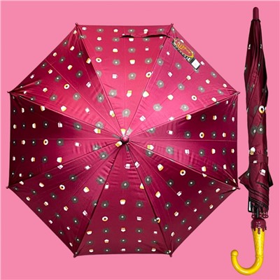 Зонт-трость для девочки полуавтомат Арт 7250 модель 3