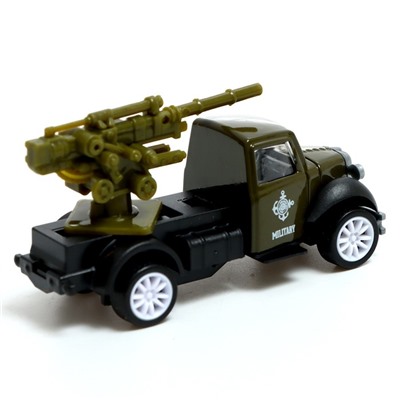 Машина металлическая «Армия», инерция, 1:64, МИКС