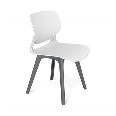 Стул SHT-ST59/S195
                        белый / тёмно-серый