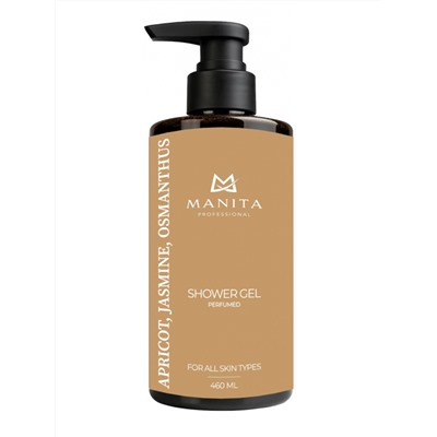 Manita Professional Гель для душа парфюмированный / Apricot, Jasmine, Osmanthus, 460 мл