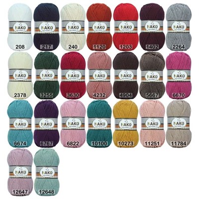 Пряжа Nako Superlambs 25