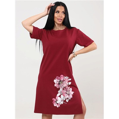 Туника Антуриум бордовый ИвК