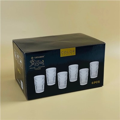 589-067 Набор из 6 стаканов 360мл в под.уп.(х8)Стекло