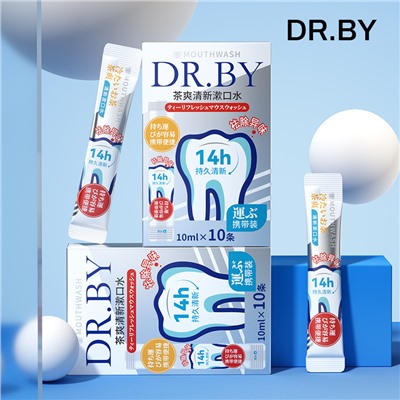 Освежающий ополаскиватель для рта DR.BY Mouthwash,10*10 мл