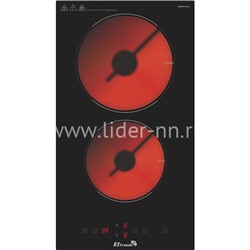 Варочная панель электрическая ELTRONIC (88-01) 2 конфорки (черная)