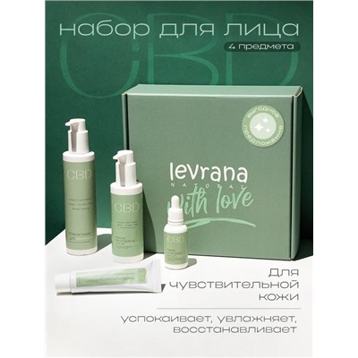 Набор CBD для чувствительной кожи лица:
-Успокаивающая двухфазная сыворотка для лица CBD, 30 мл
- Восстанавливающий крем для лица CBD, 50 мл
- Восстанавливающий тонер для лица CBD, 150 мл
- Гель для умывания СВD, 200 мл