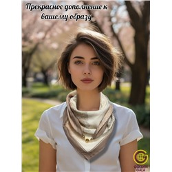 Платок на шею с украшением Артикул 2455/19