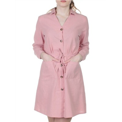 805 PINK Платье летнее хлопковое Fashion
